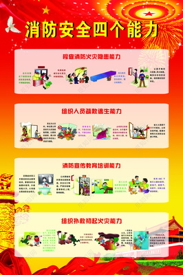 提高消防安全四個能力，構(gòu)建平安和諧家園